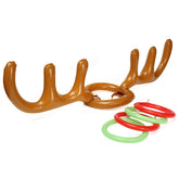 Inflatable Reindeer Antler Ring Toss Game Christmas Holiday Party Game